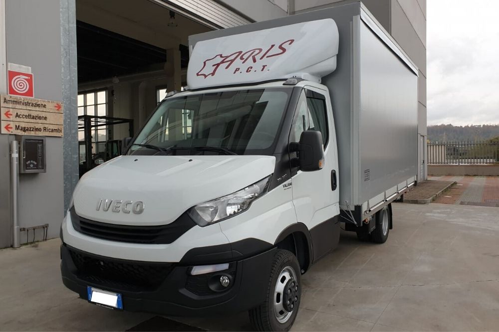 Allestimento Iveco Daily 35c12 cassone fisso in ferro