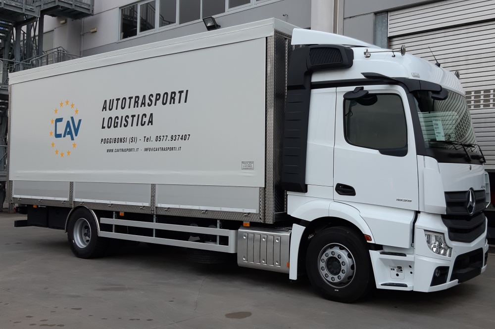 allestimento mercedes actros