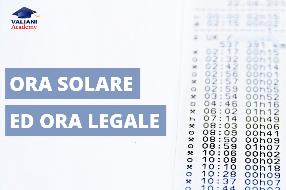 cambiare ora solare ora legale tachigrafo digitale