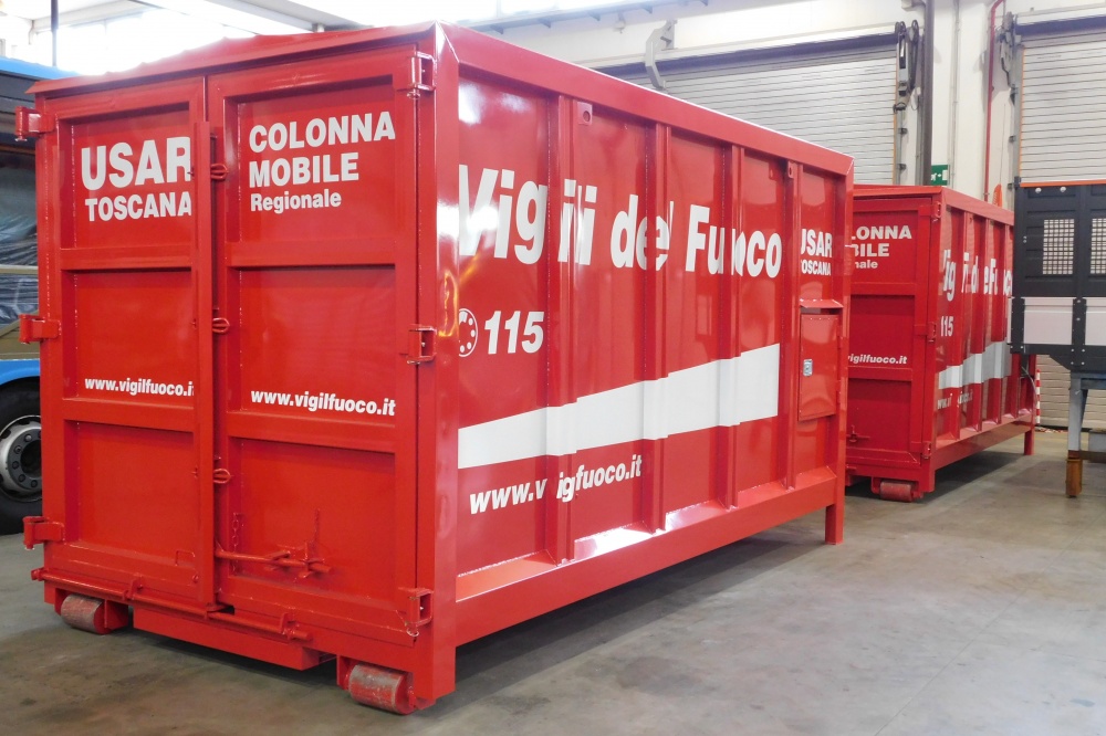 container vigili del fuoco