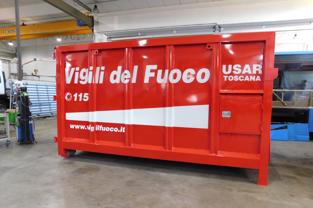 container vigili del fuoco