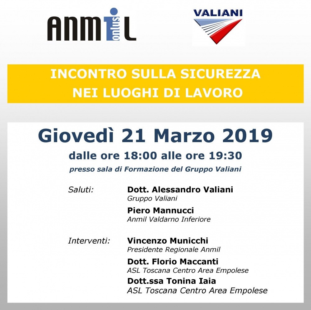 corso valiani sicurezza