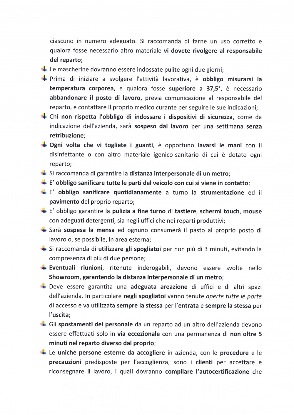 emergenza coronavirus gruppo valiani