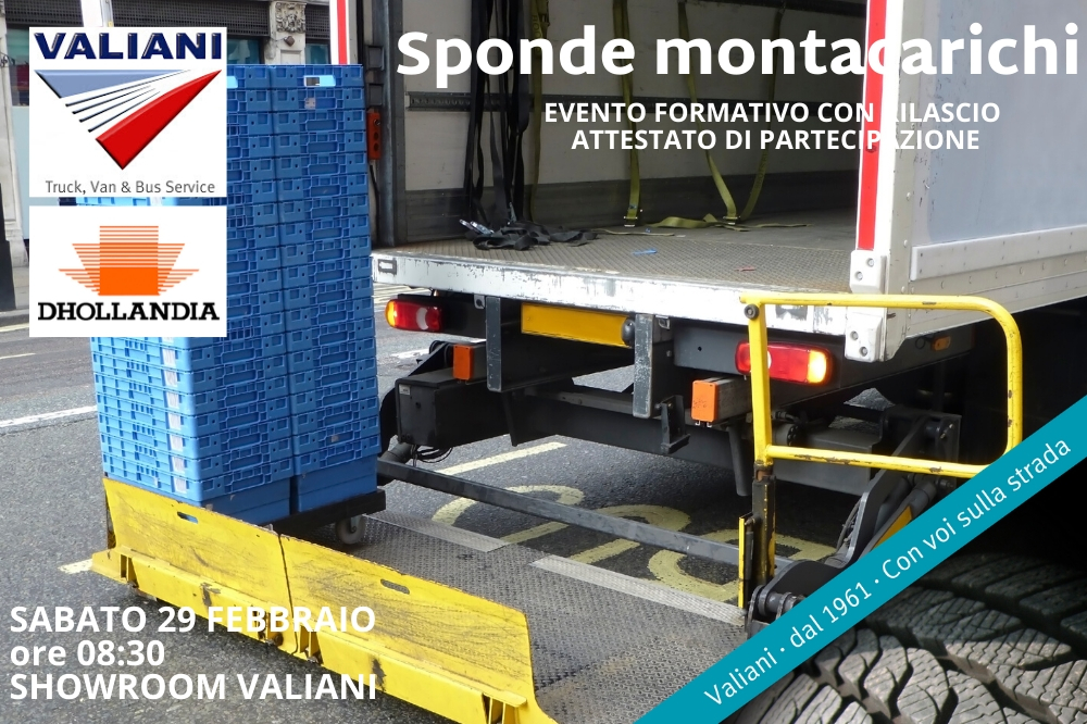 evento valiani sponde montacarichi