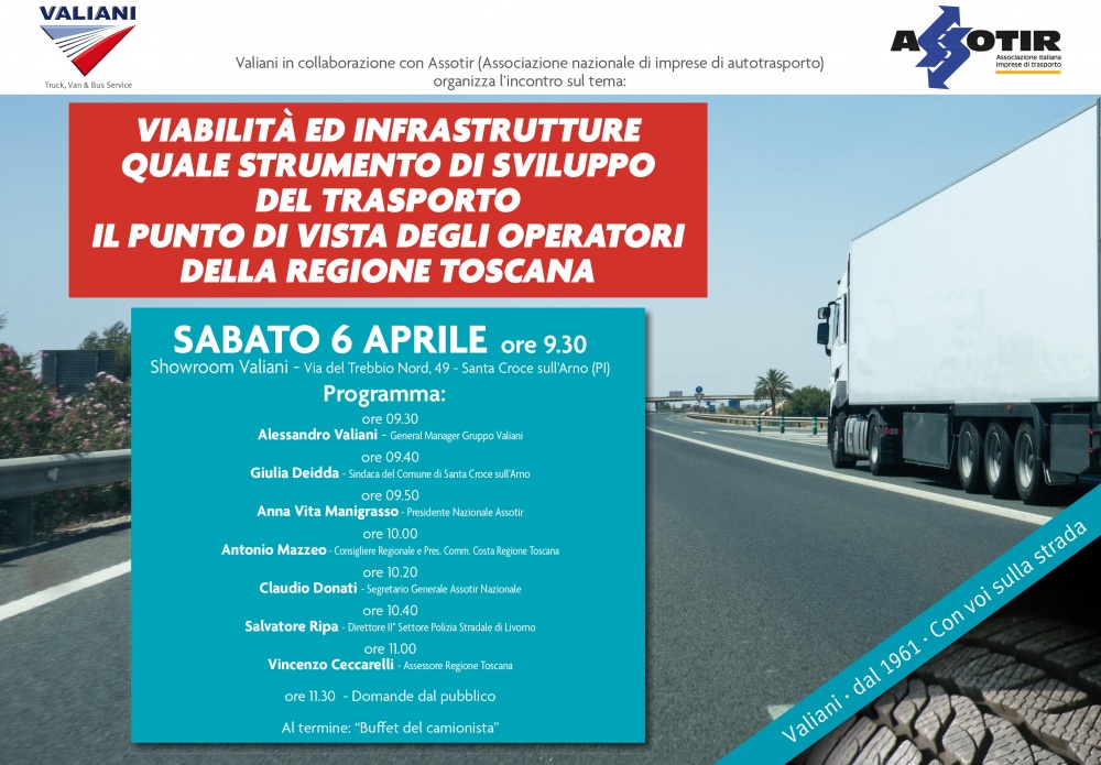 evento valiani viabilita infrastrutture