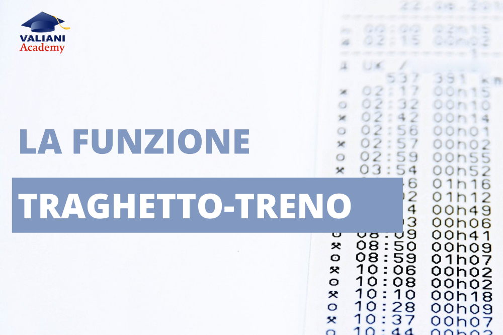 funzione tachigrafo traghetto o treno