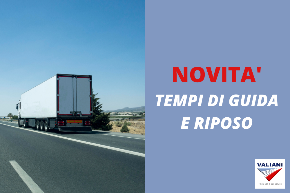 novità tempi di guida e riposo