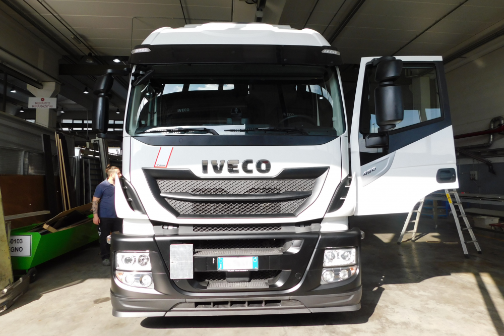 sostituzione cabina iveco