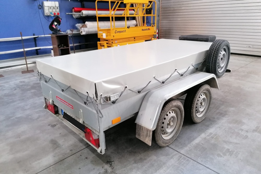 telo in pvc per carrello appendice